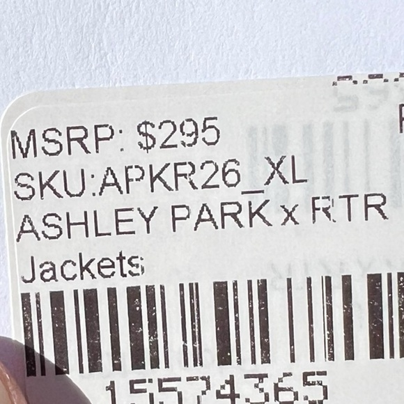 🌻ASHLEY PARK x RTR Orange Long Line Linen Blazer Size XL | $295 Retail - Picture 12 of 12